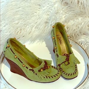 S. Edelman FUNKY FUN GREEN BEADED